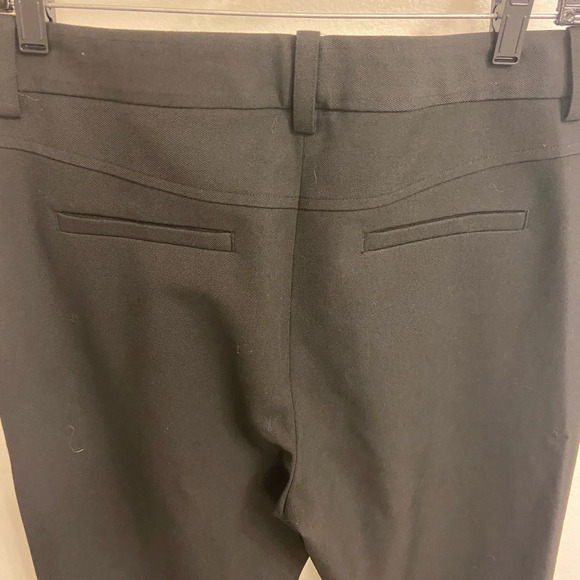 A.L.C Straight Leg Zipper Ankle Black Pants Size 6 - Picture 3 of 7